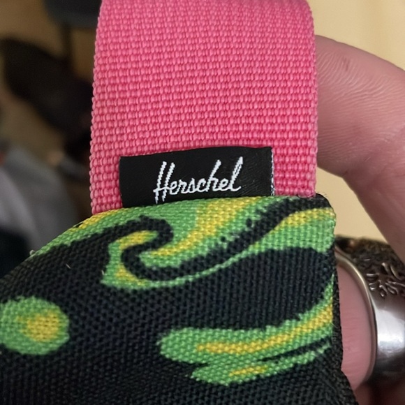 Herschel supply co. X Santa Cruz slime balls green, pink belt bag, fanny pack - Picture 4 of 16
